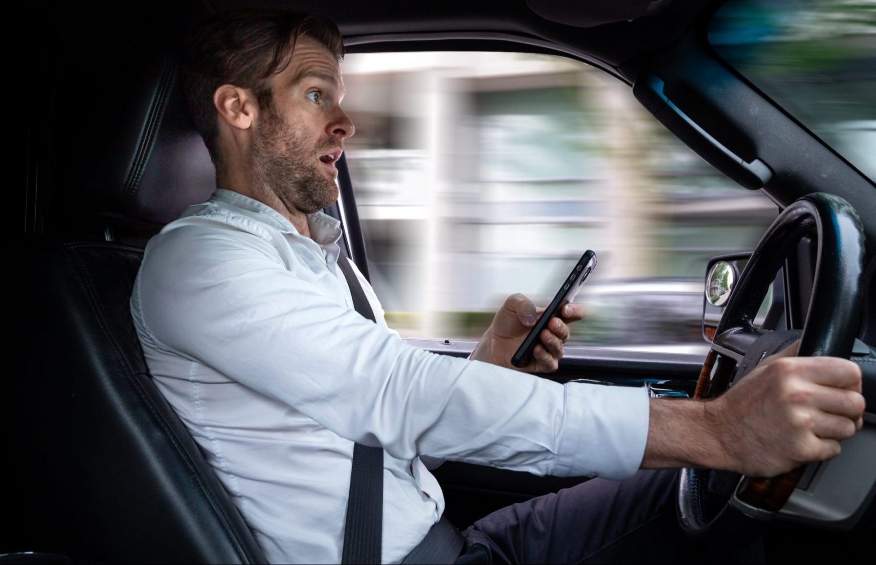 Distracted Driving Accidents in Illinois Anspach Law Office Car